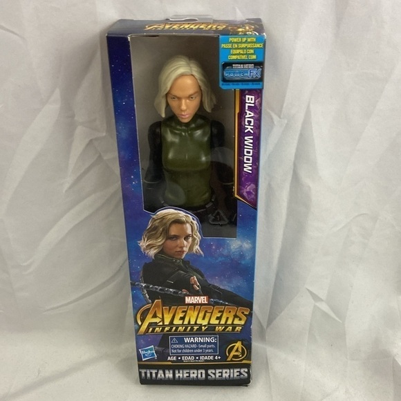 Black Widow Natasha Romanov Marvel Avengers Infinity Wars Titan Action Figure - Picture 1 of 4